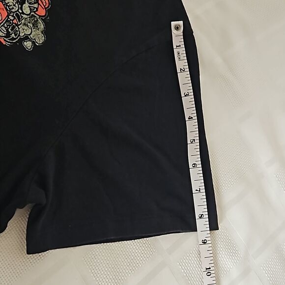 Old Navy Men's Super Mario Logo Short Sleeves Cotton T-Shirt Black XL - Picture 8 of 16